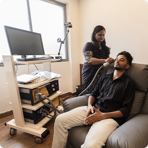 State of the art Equipment (RTMS)